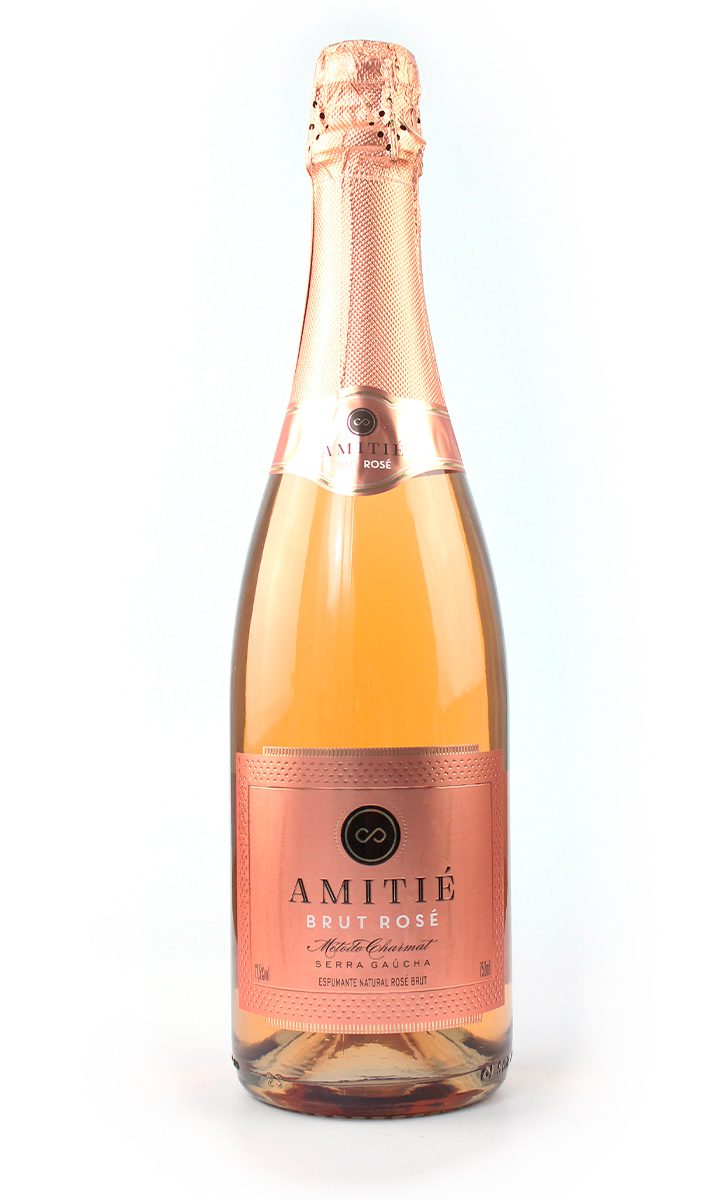 Espumante Amitie Brut Rose 750Ml - A maior variedade de Vinhos, Espumantes,  Champagnes, Desilados para Comprar Online do Brasil