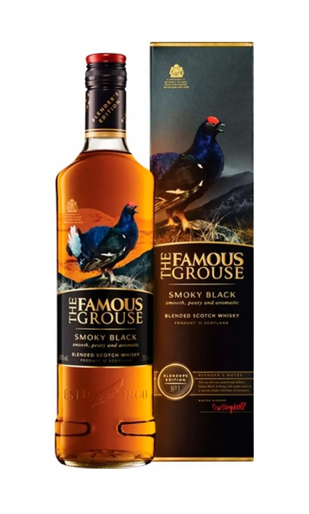 Whisky The Famous Grouse Smoky Black 750 ml